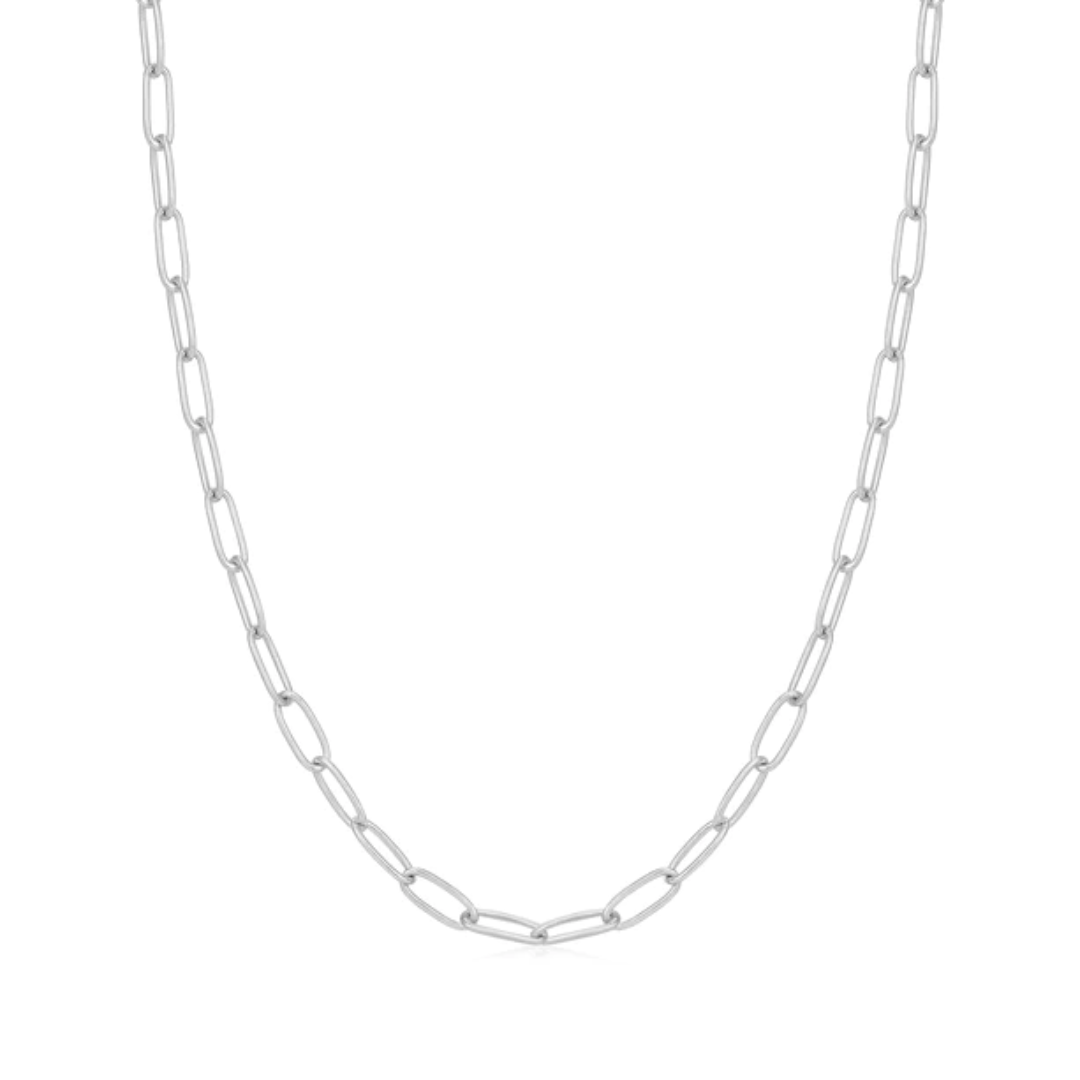 Ania Haie Sterling Silver Link Necklace