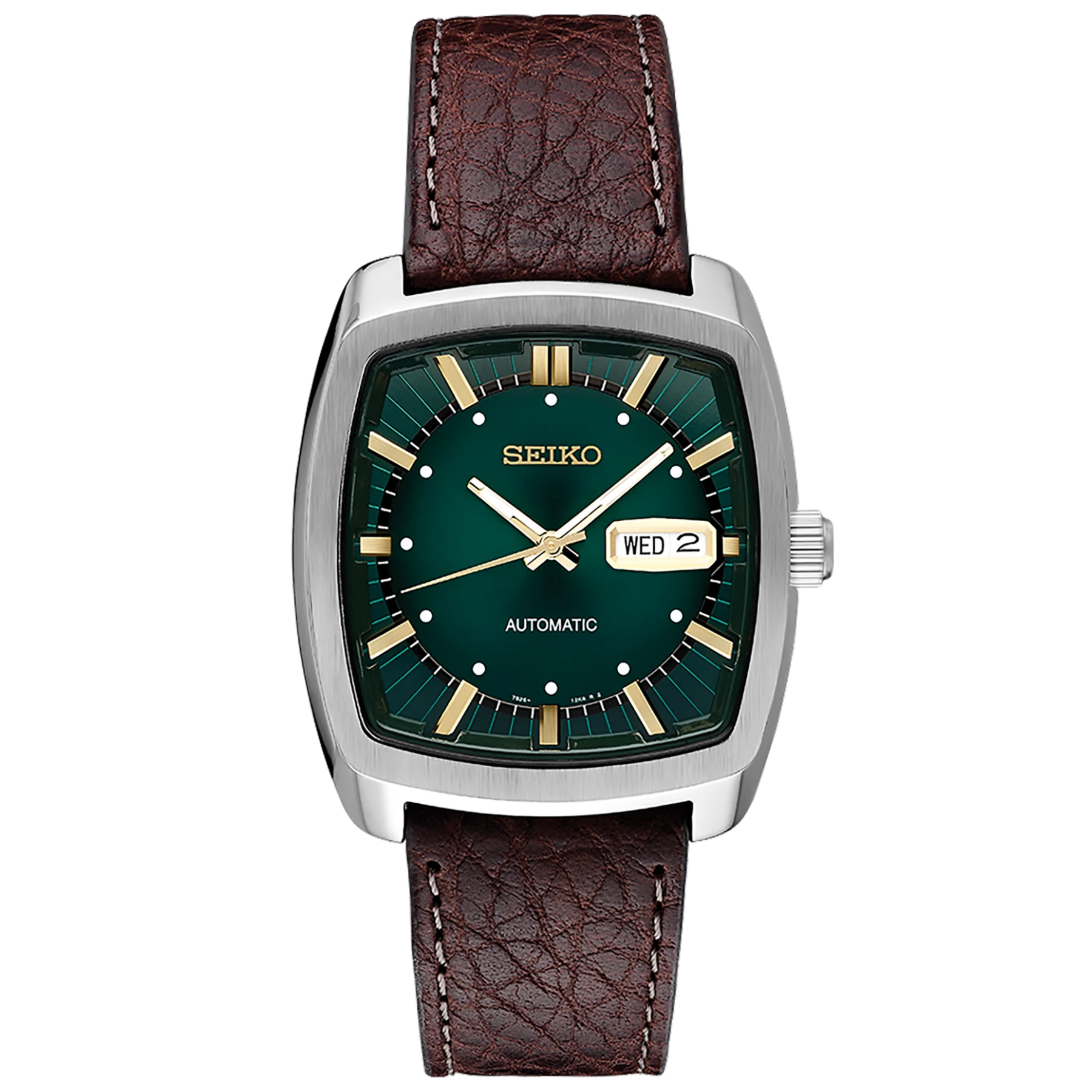 SEIKO RECRAFT Series Automatic Green Dial Watch