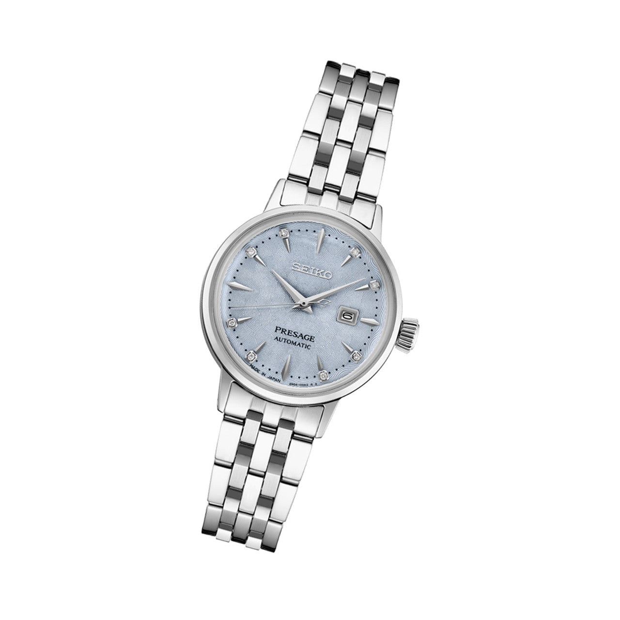 SEIKO WOMEN'S AUTOMATIC PRESAGE "Cocktail Time" Blue Dial Watch