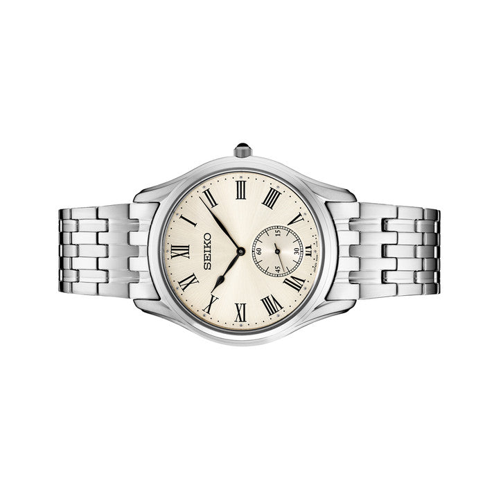 SEIKO MEN'S ESSENTIALS  Ivory Dial Watch