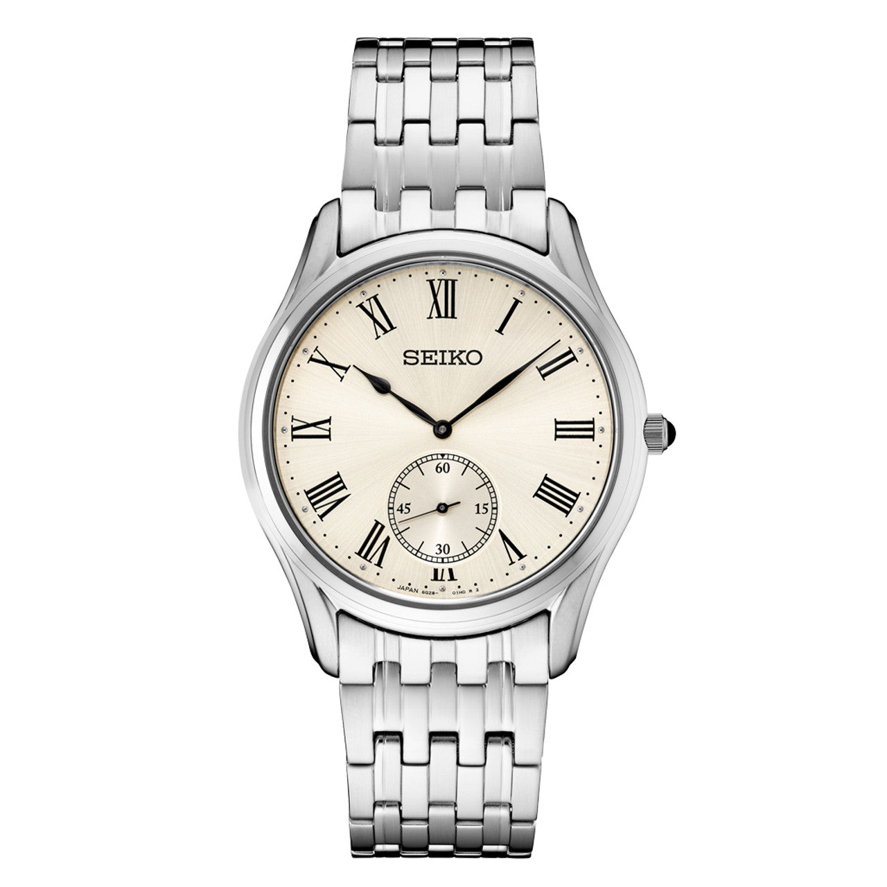 SEIKO MEN'S ESSENTIALS  Ivory Dial Watch