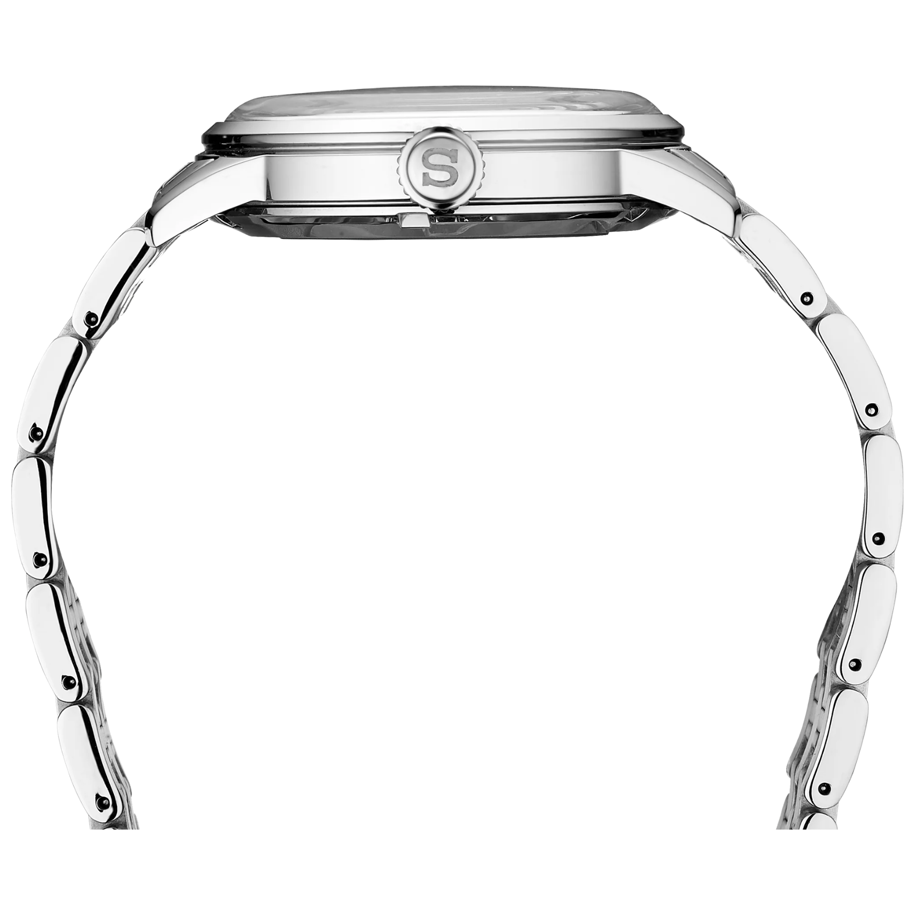 SEIKO MEN'S AUTOMATIC PRESAGE Cocktail Time Silver-Dial Watch