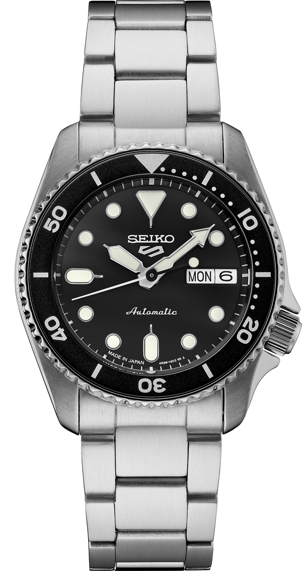 SEIKO MEN'S 5 SPORTS SKX Automatic Black-Dial Watch