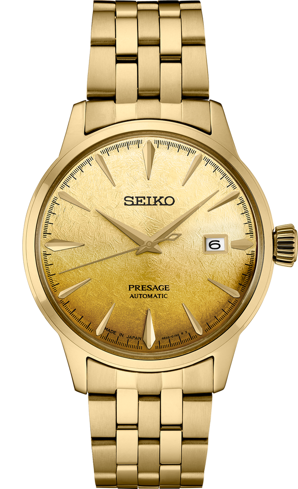 SEIKO MEN'S PRESAGE Automatic "Beer Julep" Cocktail Time Watch