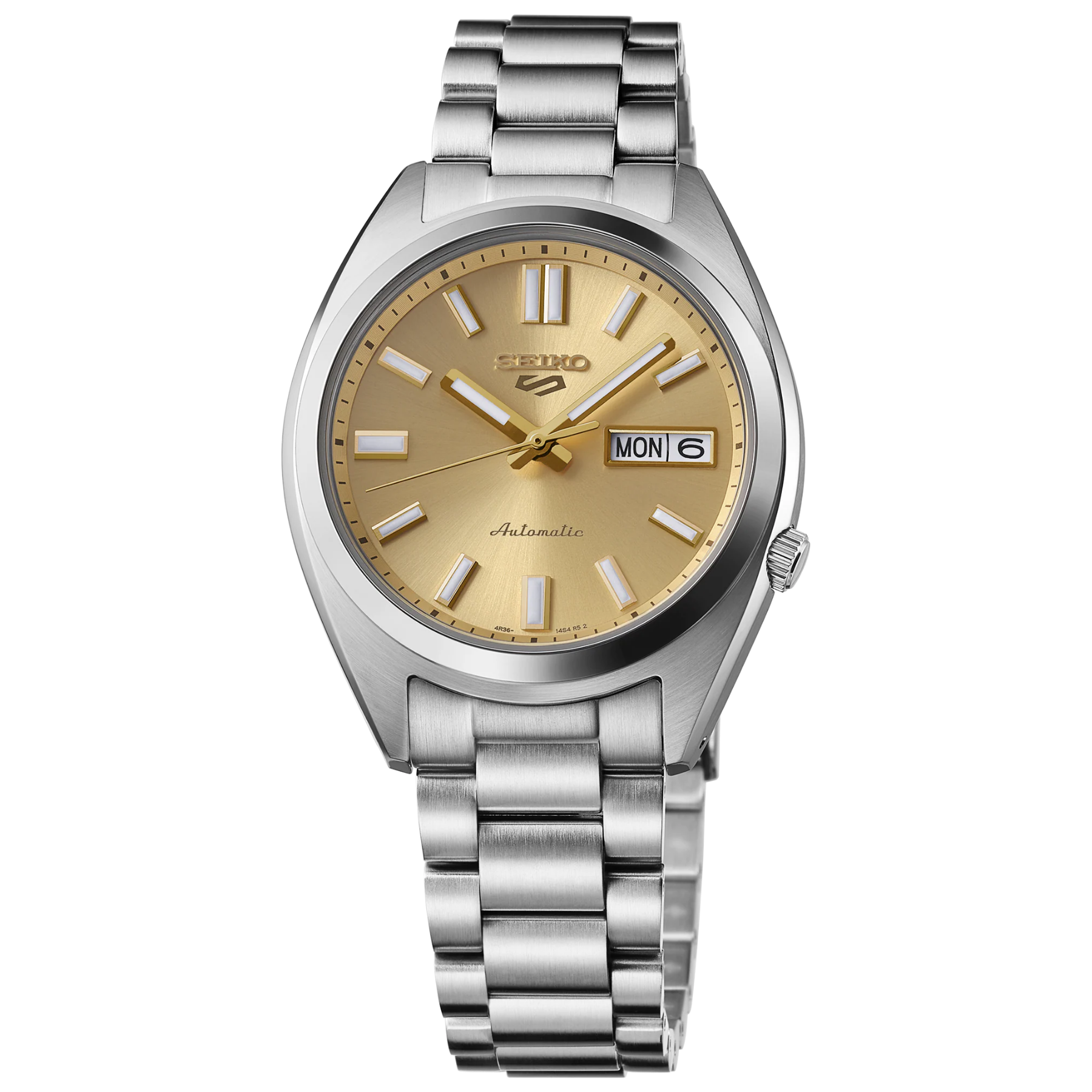 SEIKO 5 Sports Automatic Gold-Tone Dial Watch