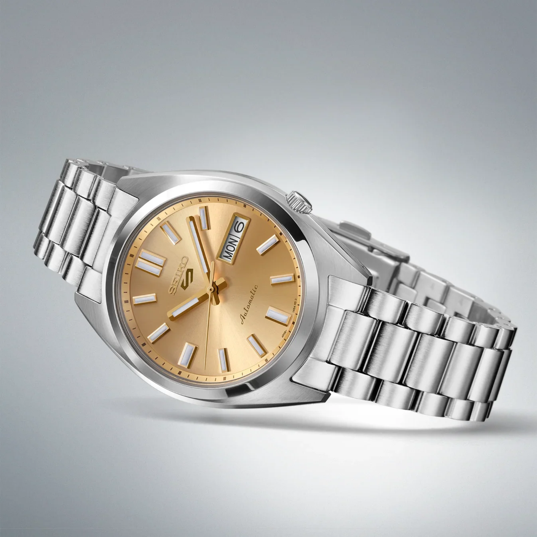 SEIKO 5 Sports Automatic Gold-Tone Dial Watch