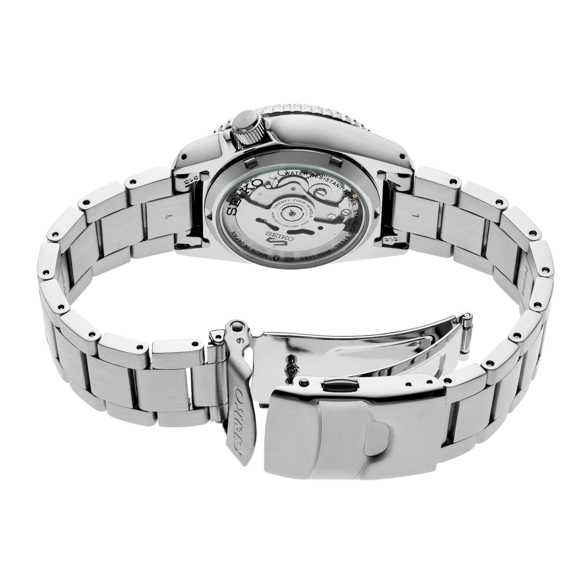 underside of watch