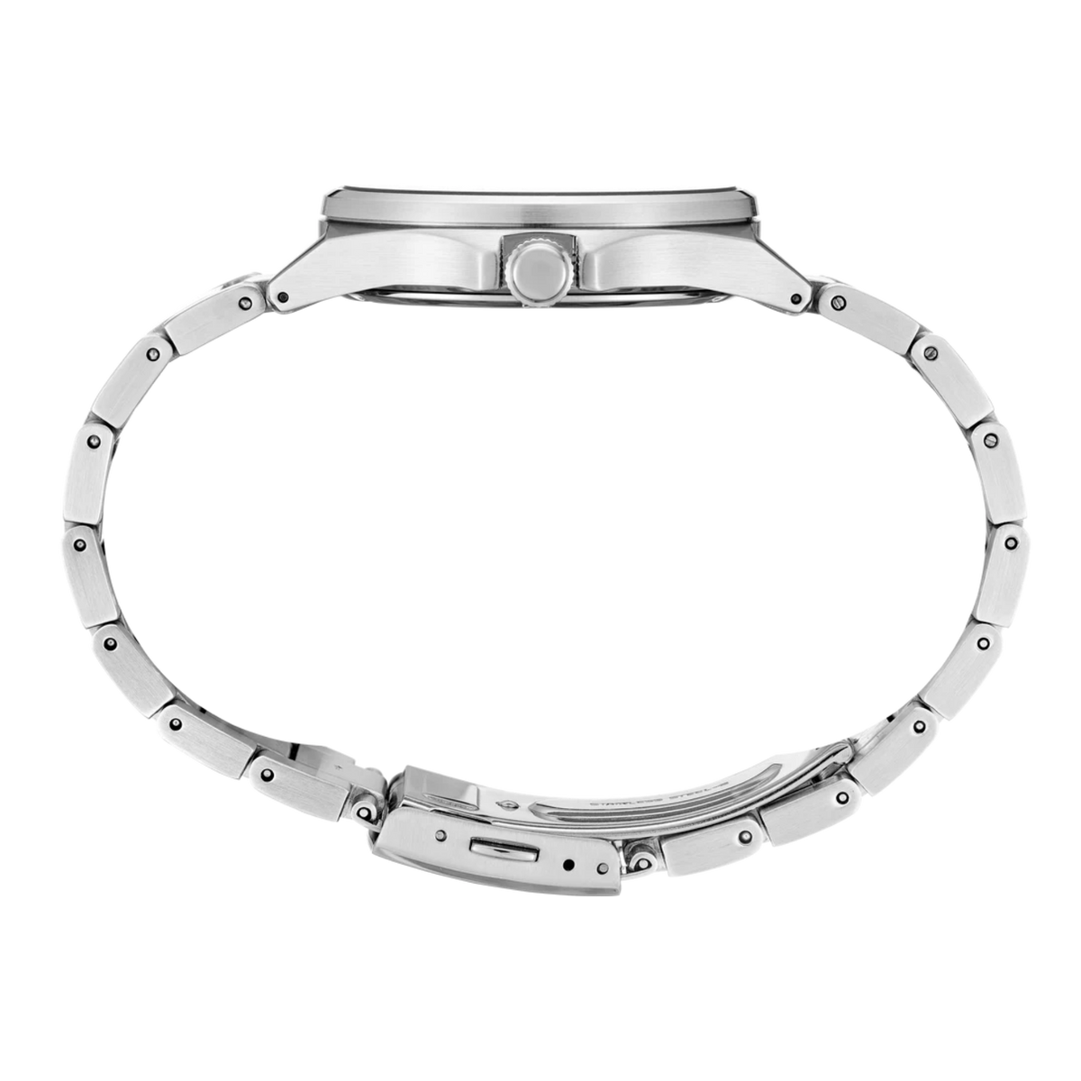 Side view with crown