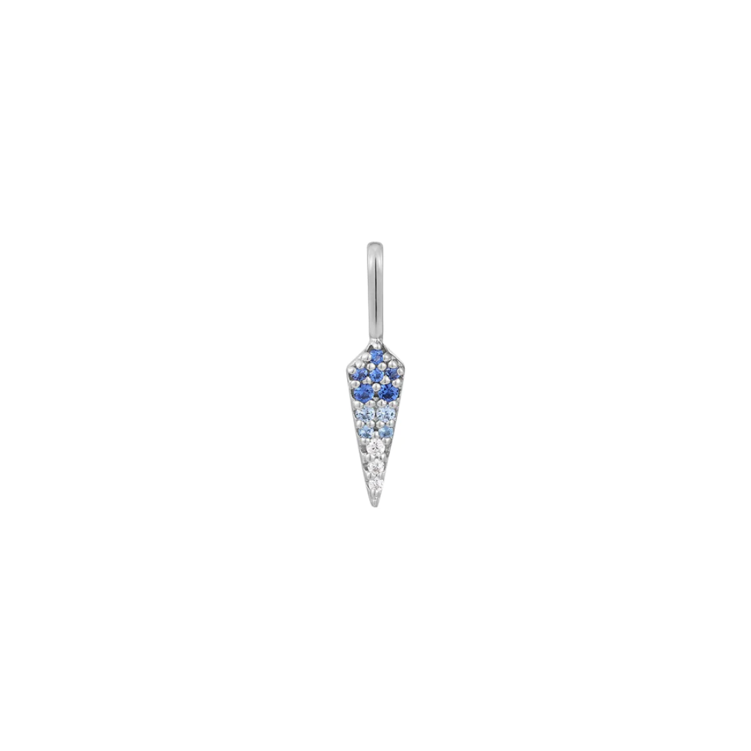 Ania Haie Sterling Silver Ombré Blue Charm