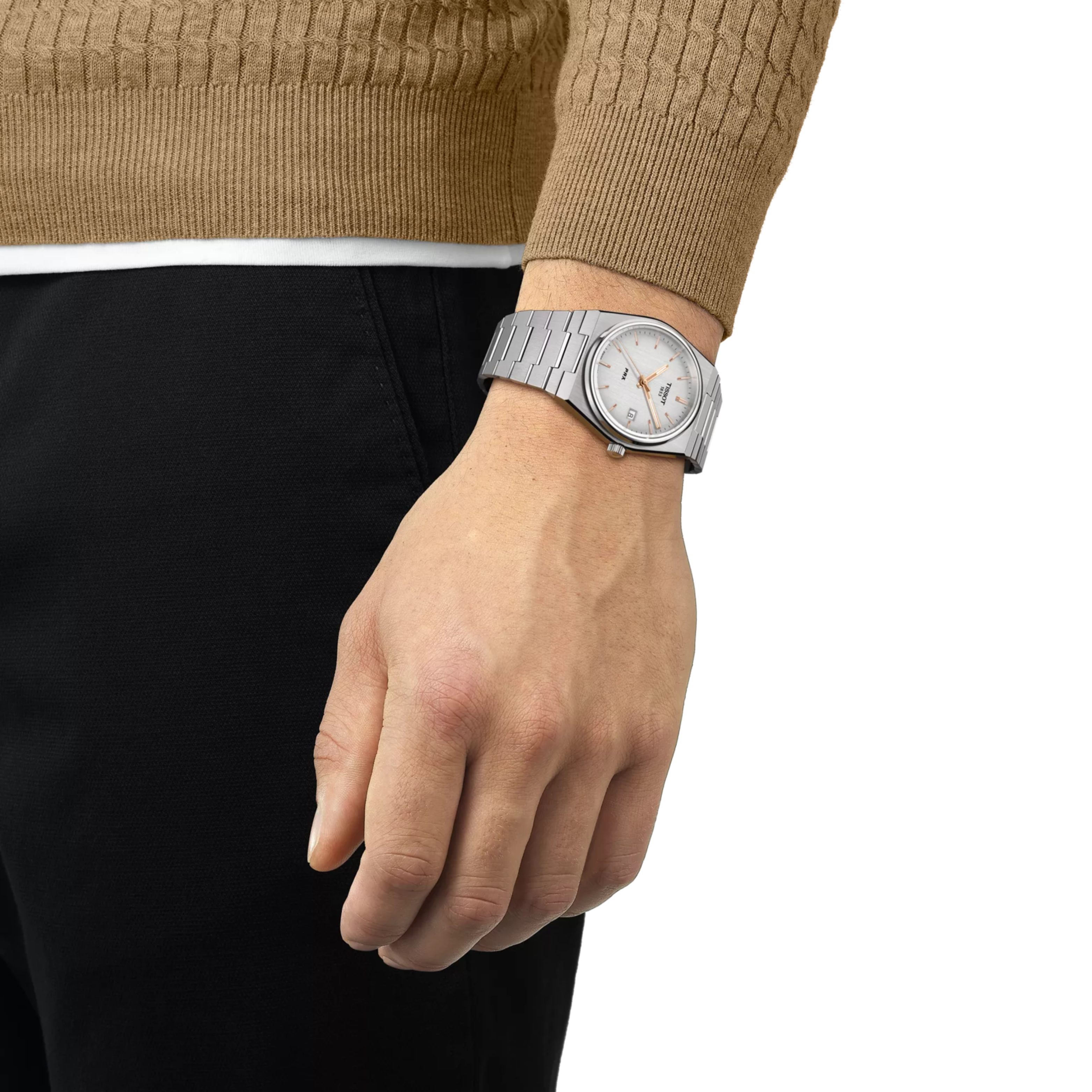 Tissot PRX 40mm Men's Stainless Steel Quartz Silver Dial Watch