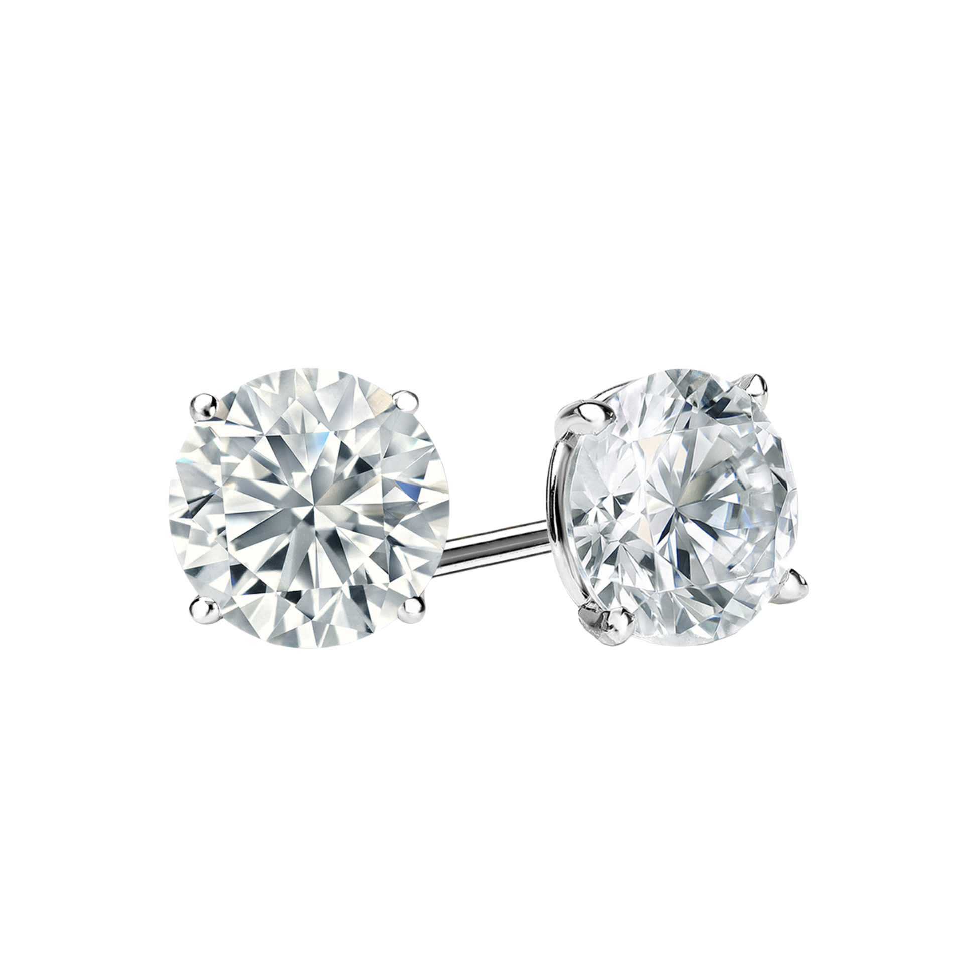 Image of 2CTW Lab-Grown Diamond Martini-Set  Diamond Studs