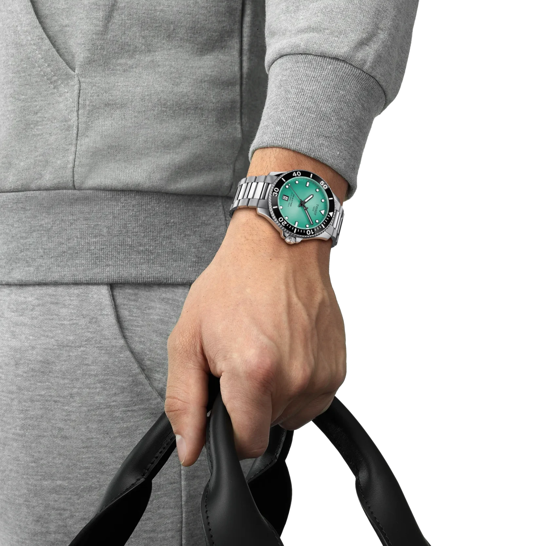 Tissot Seastar on a wrist model