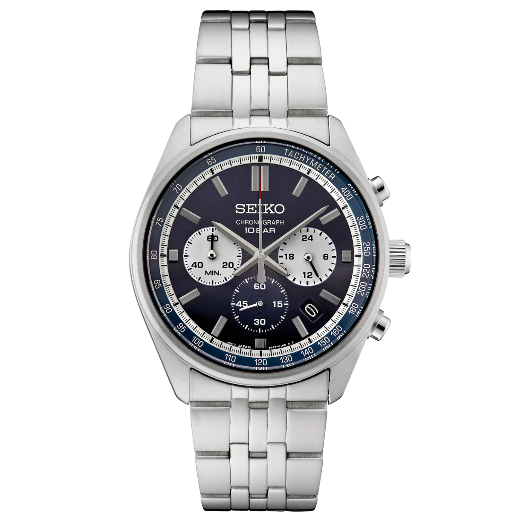 Seiko watch on transparent background 