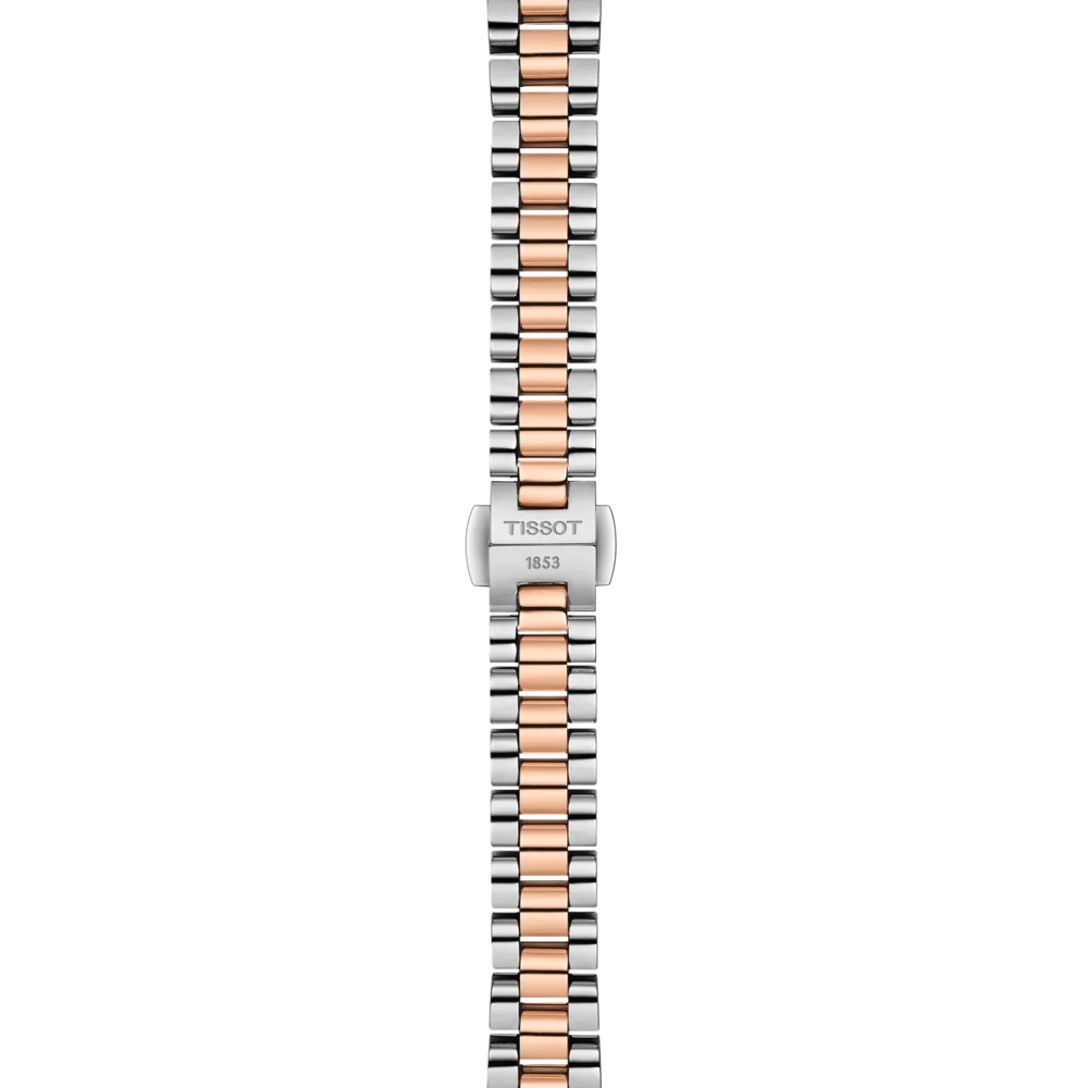 Tissot Desir 28mm Women's Two Toned Swiss Quartz Rose Gold Dial Watch