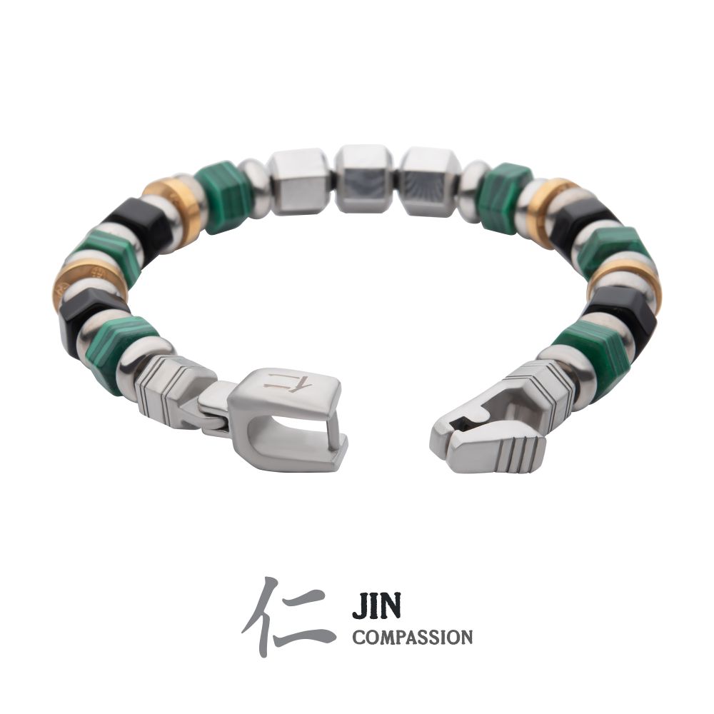 INOX Bushido Virtue Bracelet - Jin: Compassion