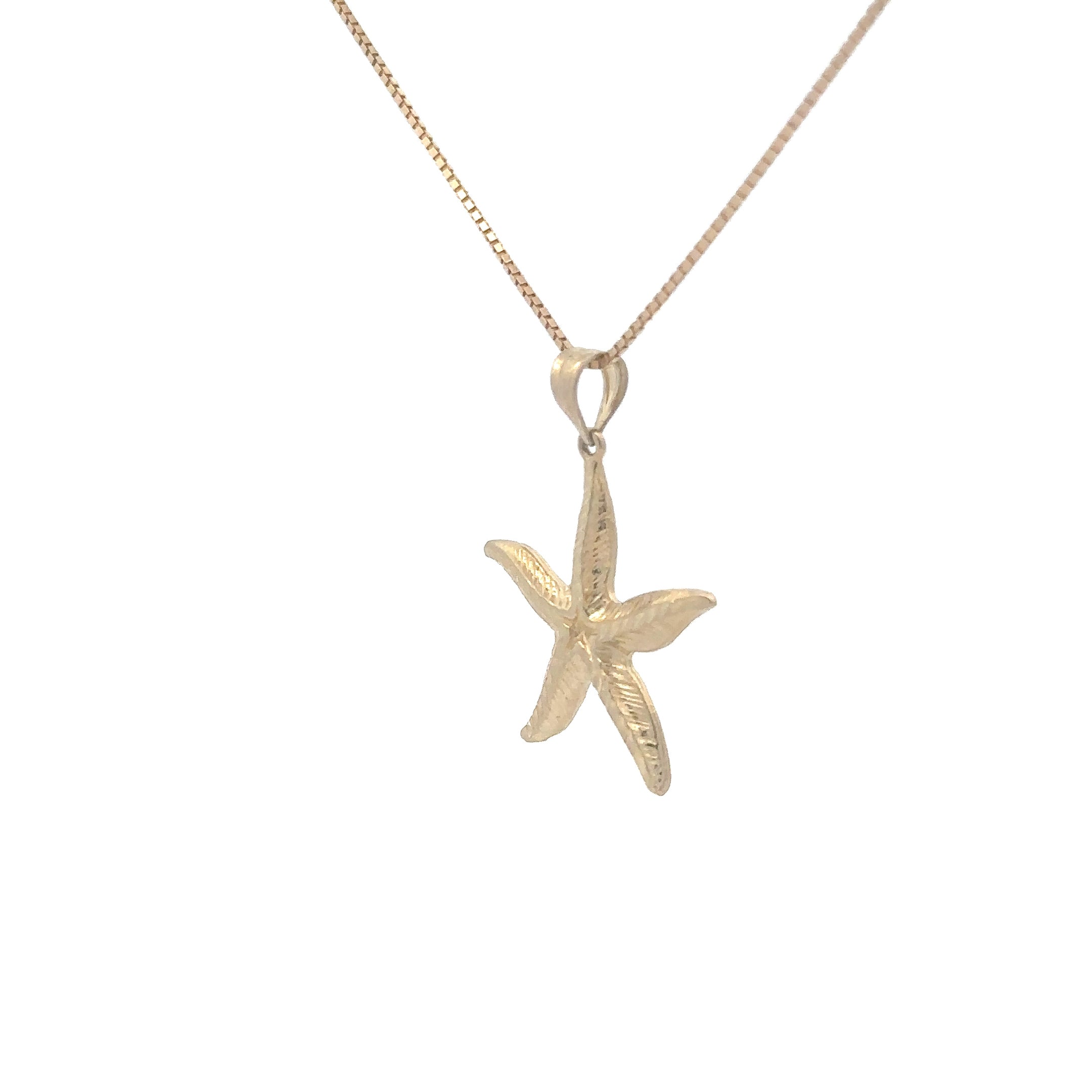 Estate Collection: 14K Yellow Gold Starfish Pendant without Chain