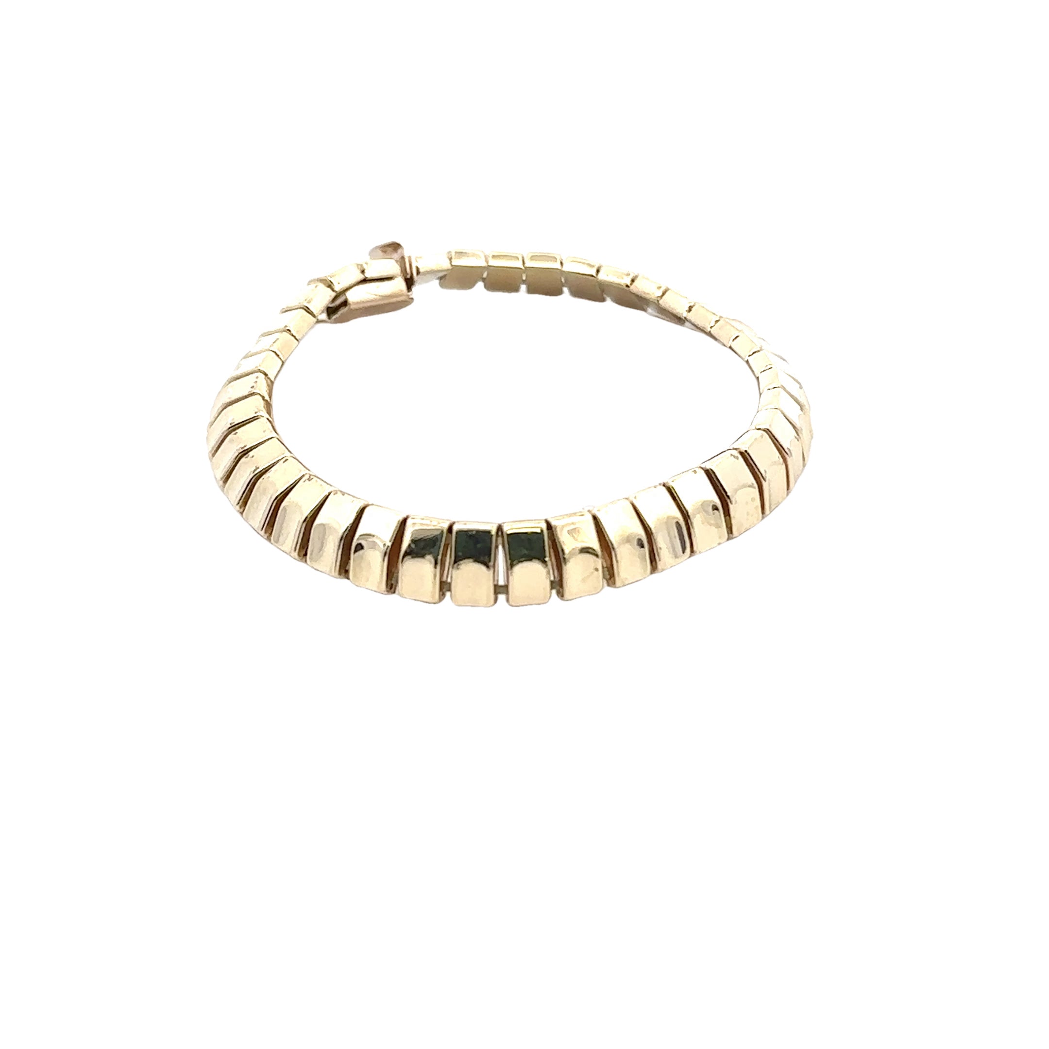 Estate Collection: 14K Yellow Bendy Bracelet