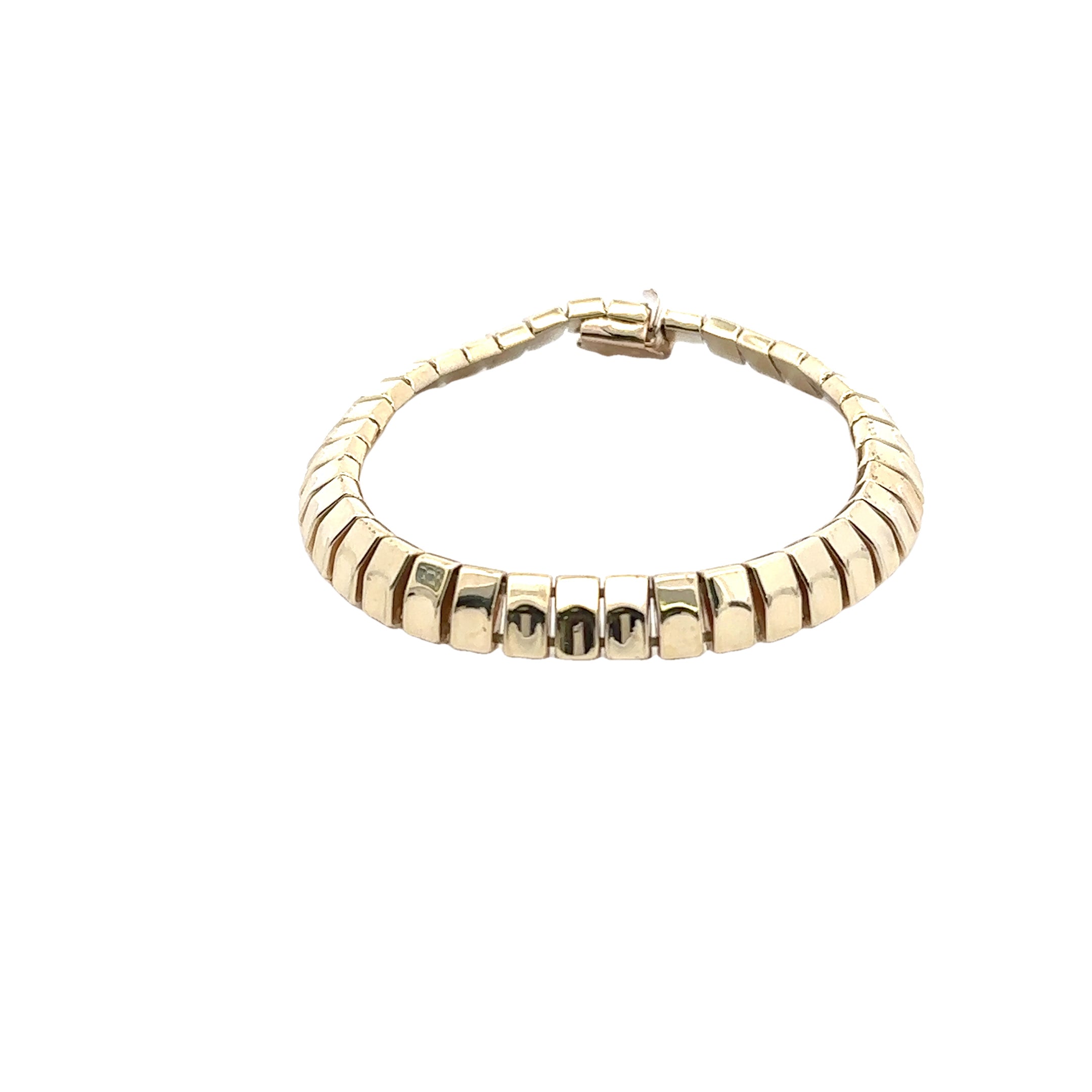 Estate Collection: 14K Yellow Bendy Bracelet