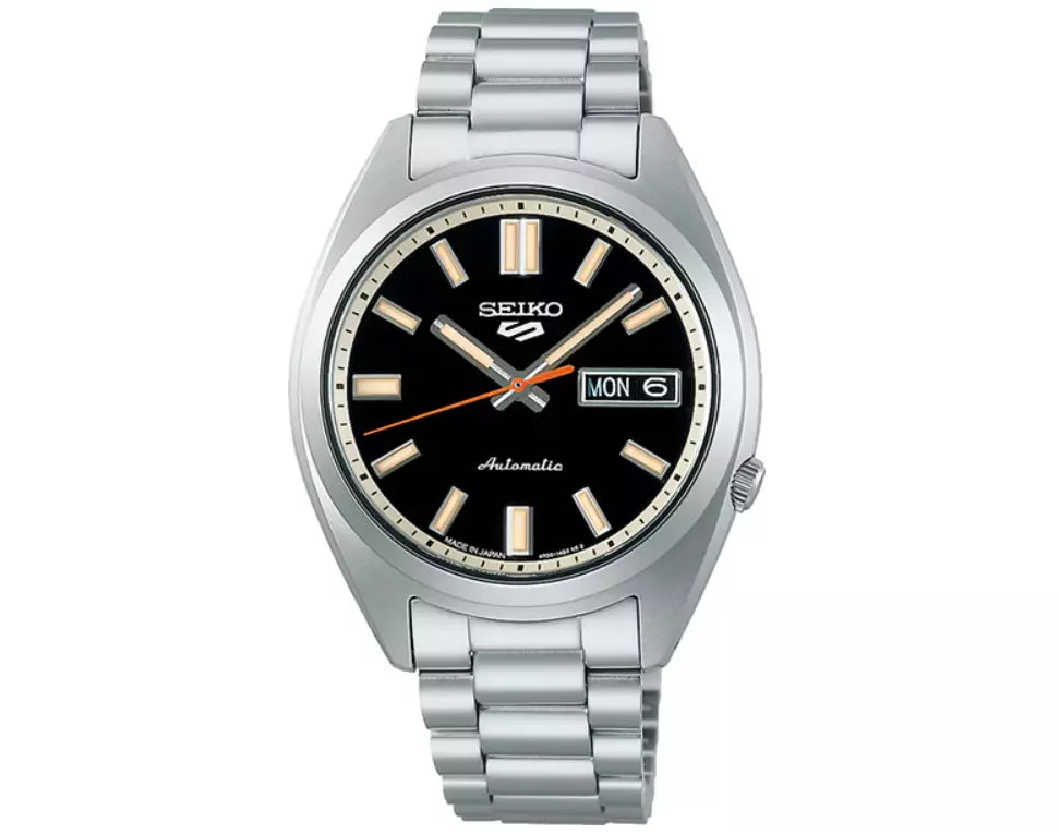 SEIKO MEN'S 5 SPORTS Automatic Black Dial Watch