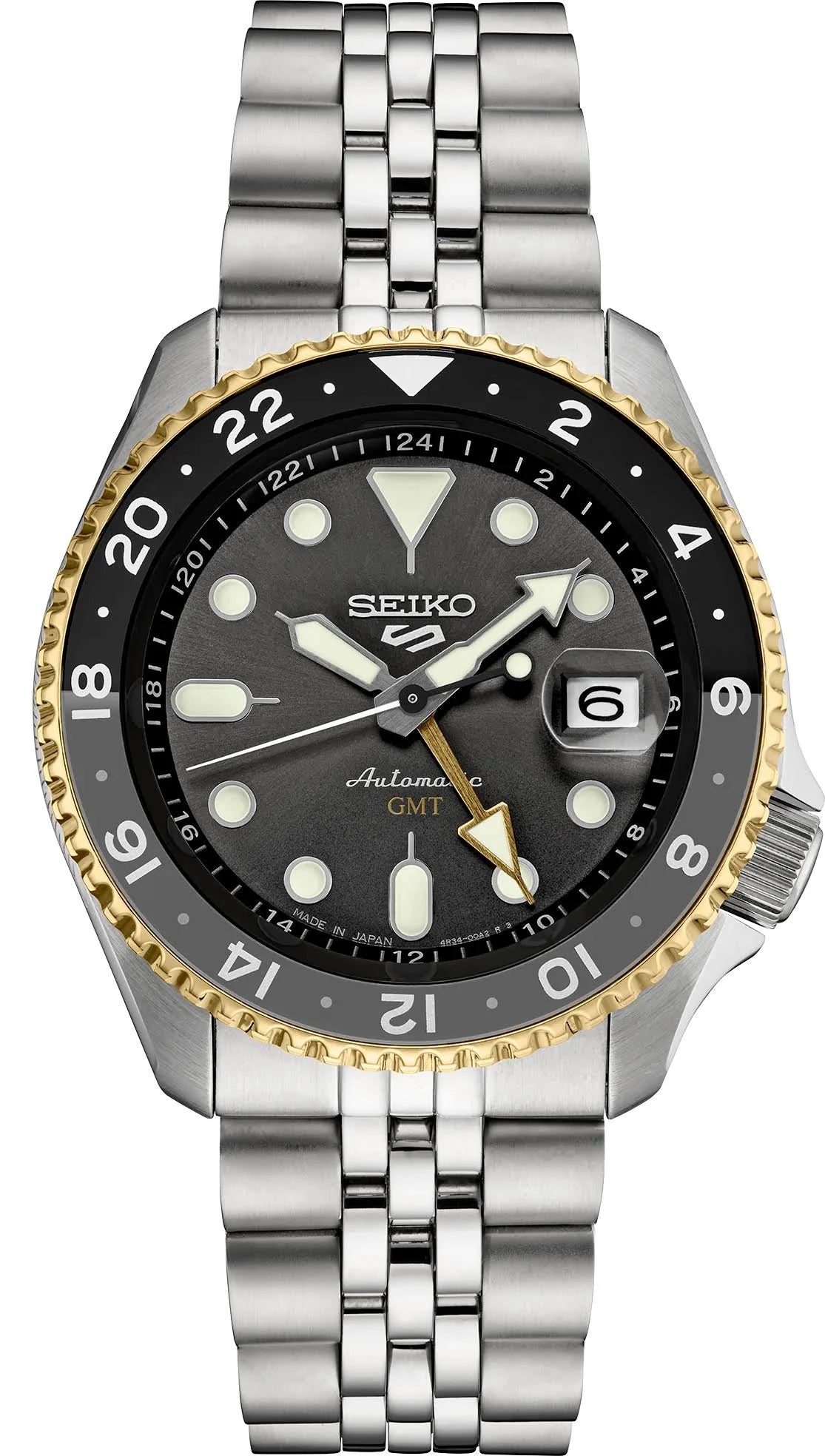 SEIKO MEN'S 5 Sports SKX Charcoal Gray Dial