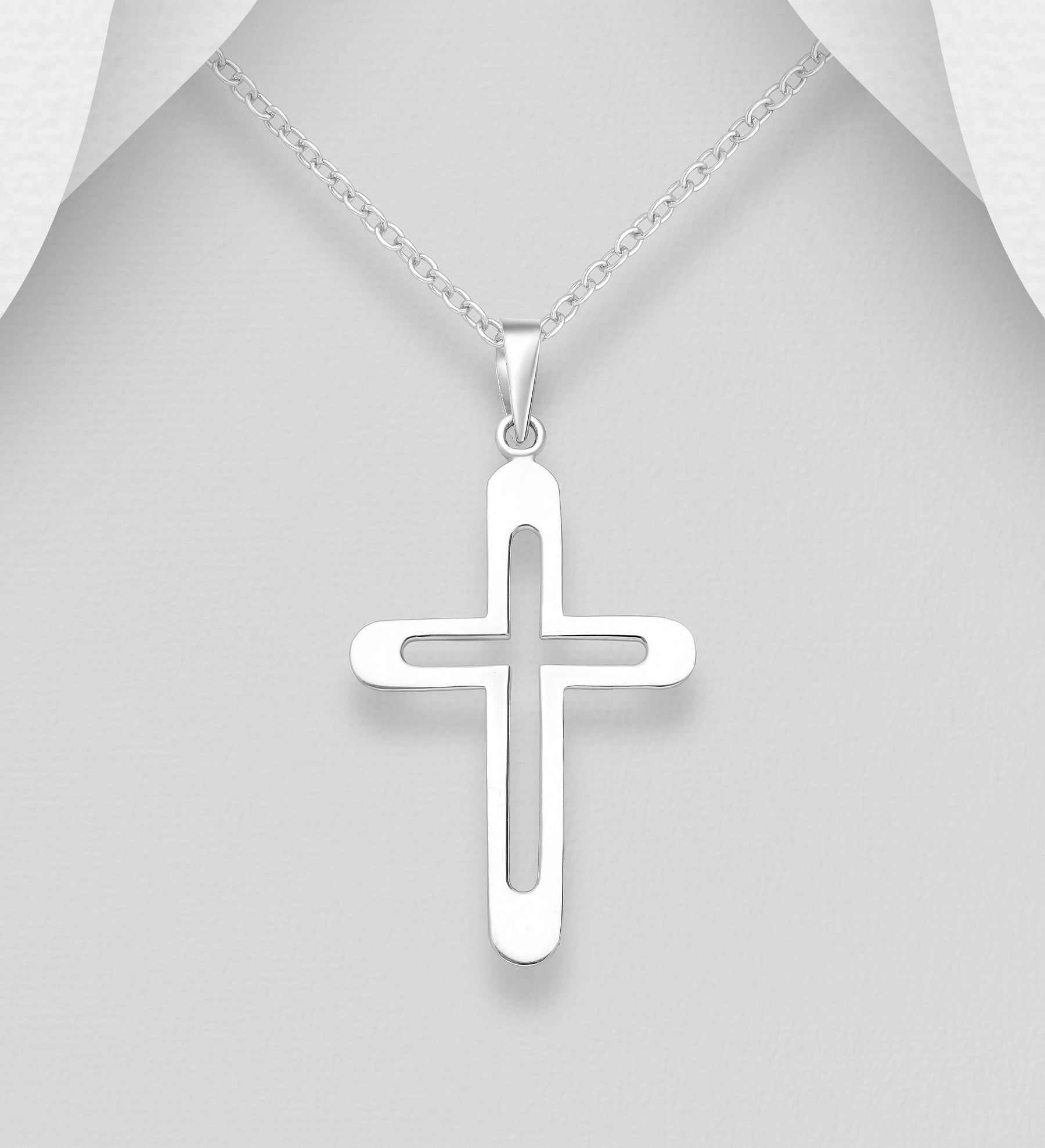Sterlingn Silver Cross Pendant