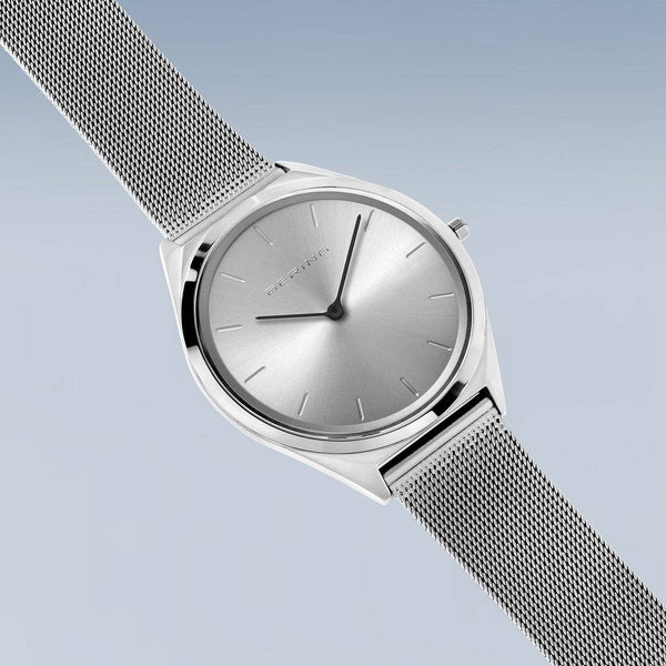 BERING Ultra Slim:  Silver Dial