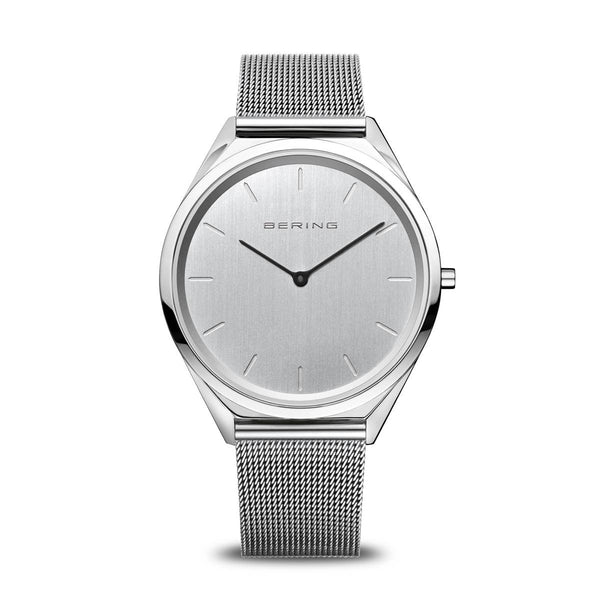 BERING Ultra Slim:  Silver Dial