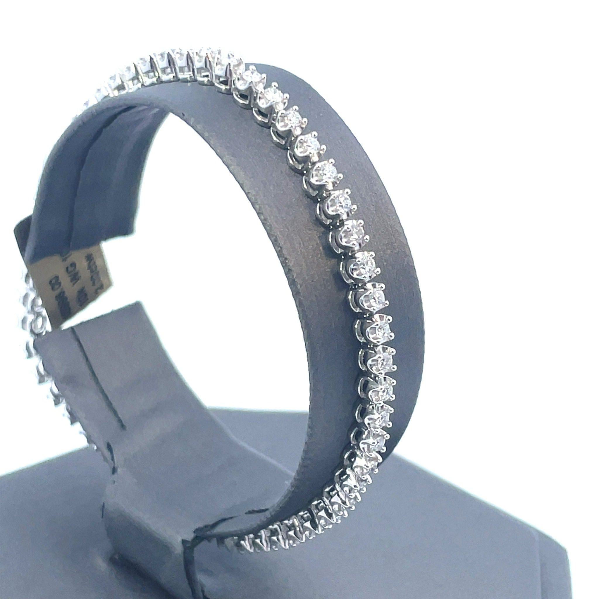 10K White Gold 2.00CT. Diamond Tennis Bracelet