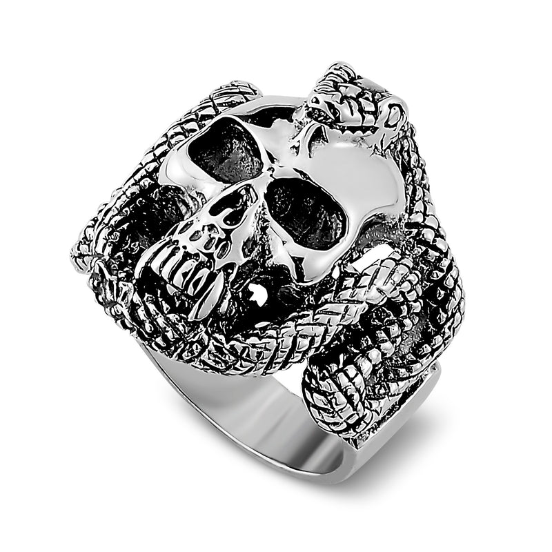 Samuel B. "Skull & Snake" Ring