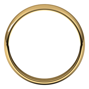 Estate Collection:14K Yellow Gold 4.8MM Plain Wedding Band