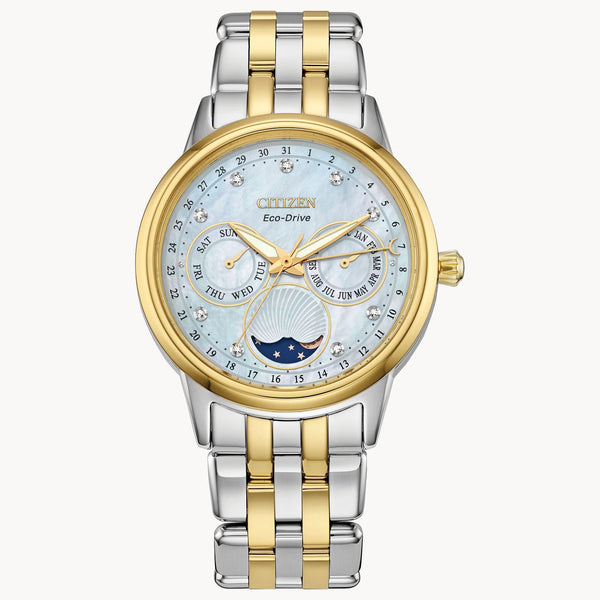 CITIZEN WOMEN'S - Two-Tone Calendrier