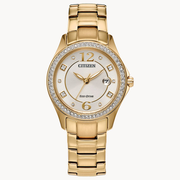 CITIZEN WOMEN'S - Champagne Crystal