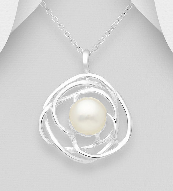 Sterling Silver Fresh Water Pearl Pendant