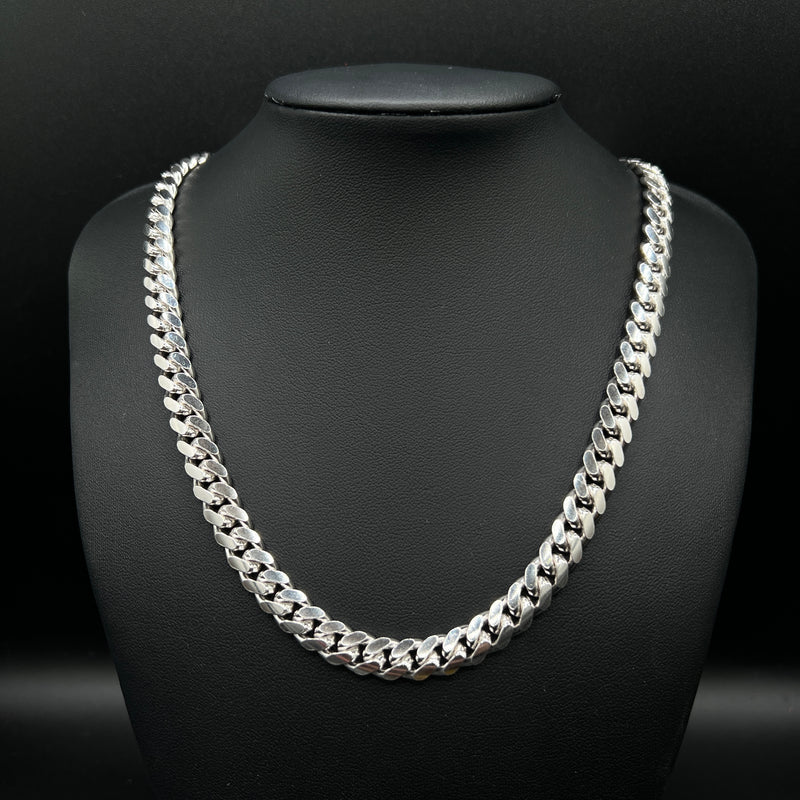 22in Sterling Silver Miami Cuban Link Chain