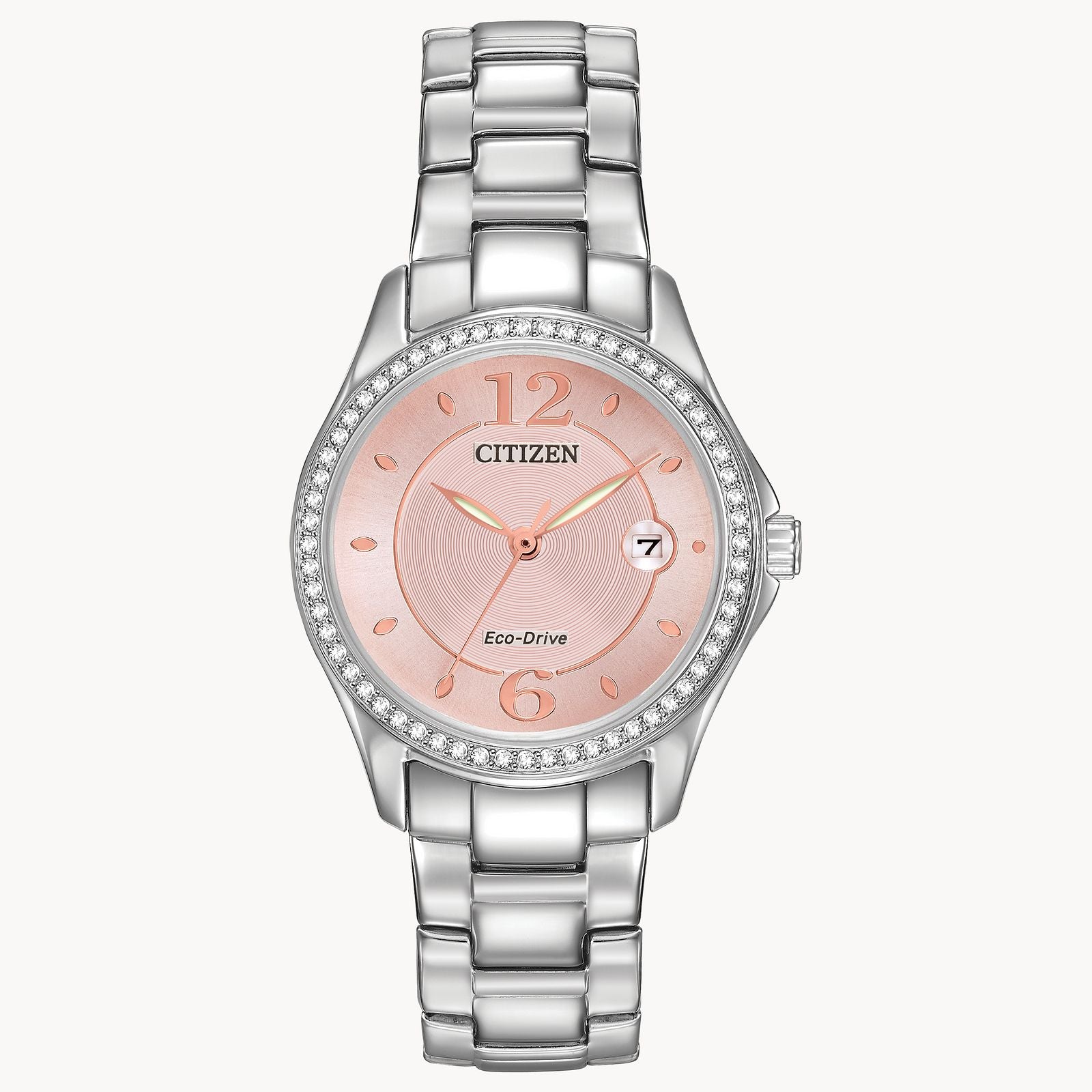 CITIZEN WOMEN'S - Crystal & Blush Pink Silhouette