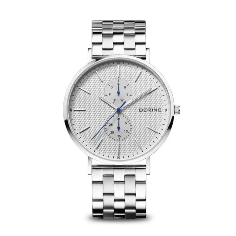 BERING Classic Polished Silver Watch