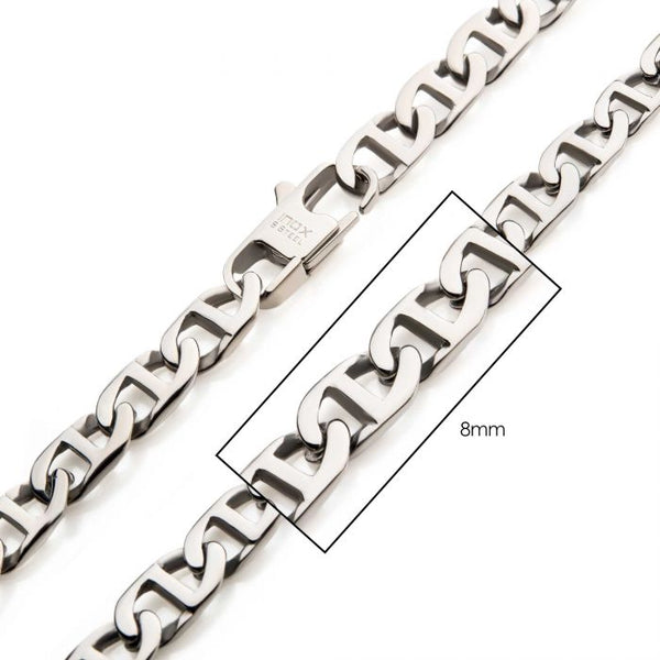 INOX Stainless Steel 8MM Mariner Chain